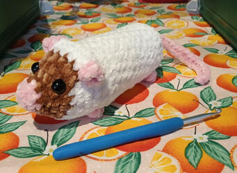 Brown & White Rat Custom